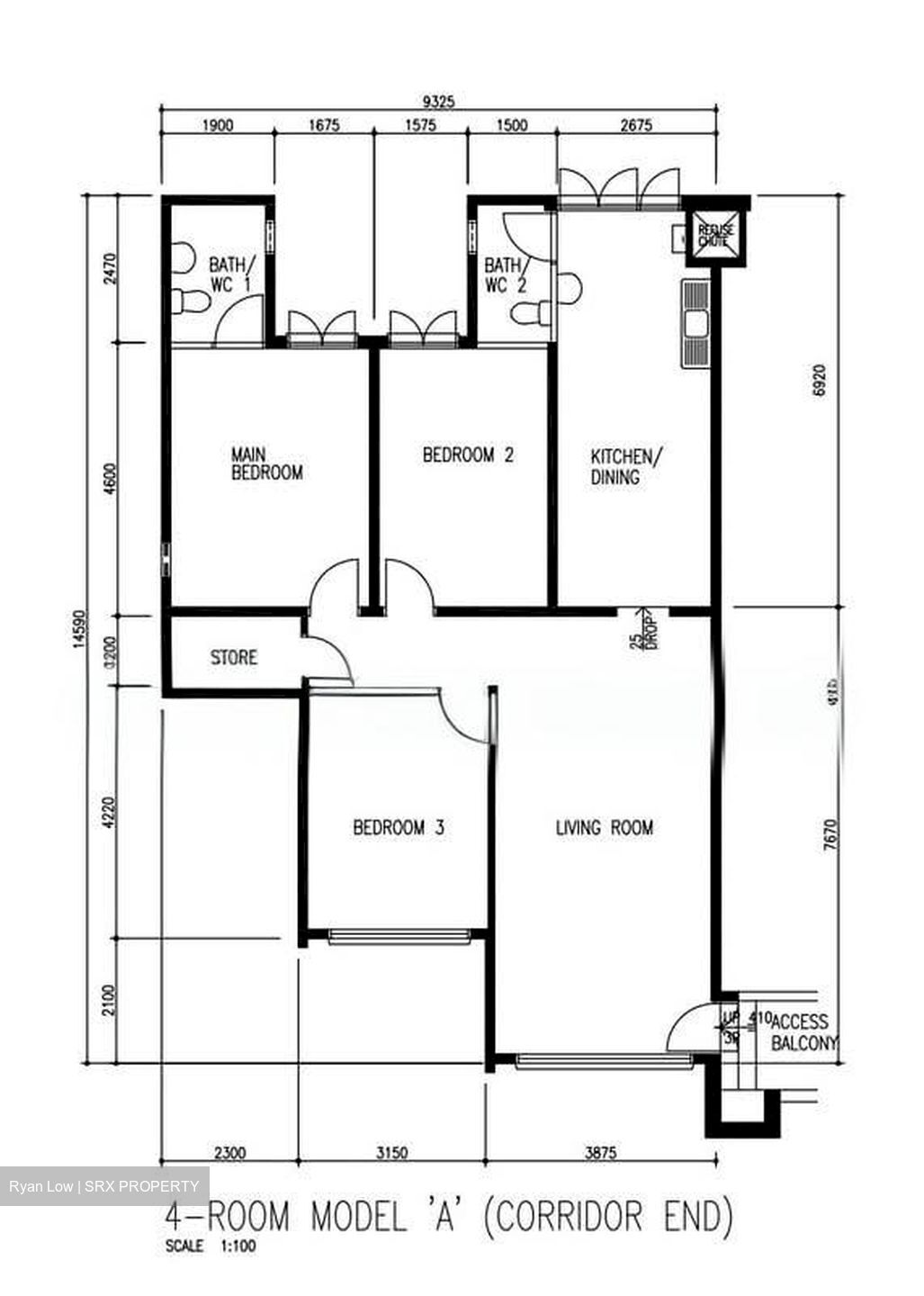 Blk 417 Bukit Batok West Avenue 4 (Bukit Batok), HDB 4 Rooms #574036781